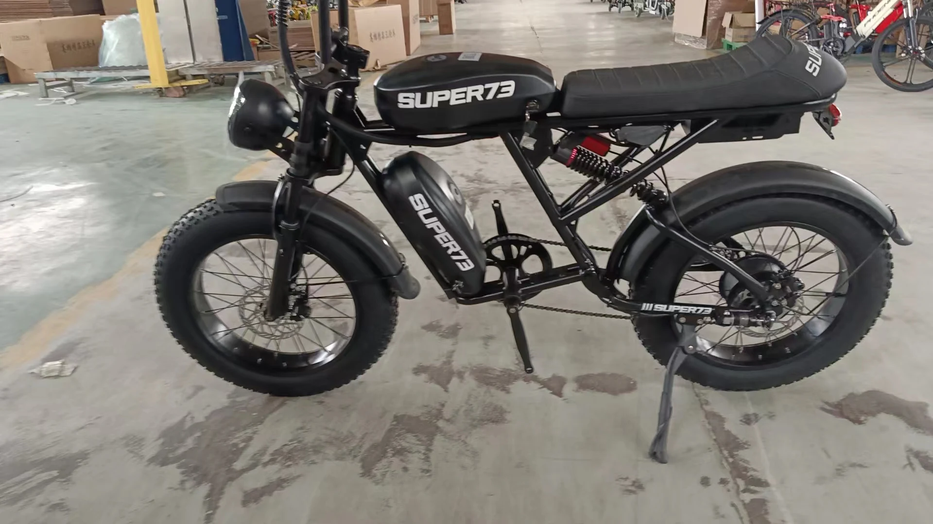 Trendy 2024 Leili 48V 1000W super73 Electric Mountain Bike Full Suspension Powerful Enduro Steel Bomber Electric Bafang Frame