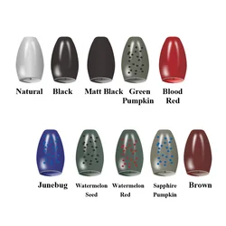 Fishing Weights Wholesale High Quality Various Specifications Bulk flipping Weight Tungsten for Bass Fishing Item Pcs Color