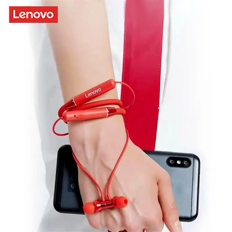 Оригинальные наушники TWS для Lenovo HE05X новые цветные Беспроводная зарядка лидер продаж 2021 водонепроницаемые