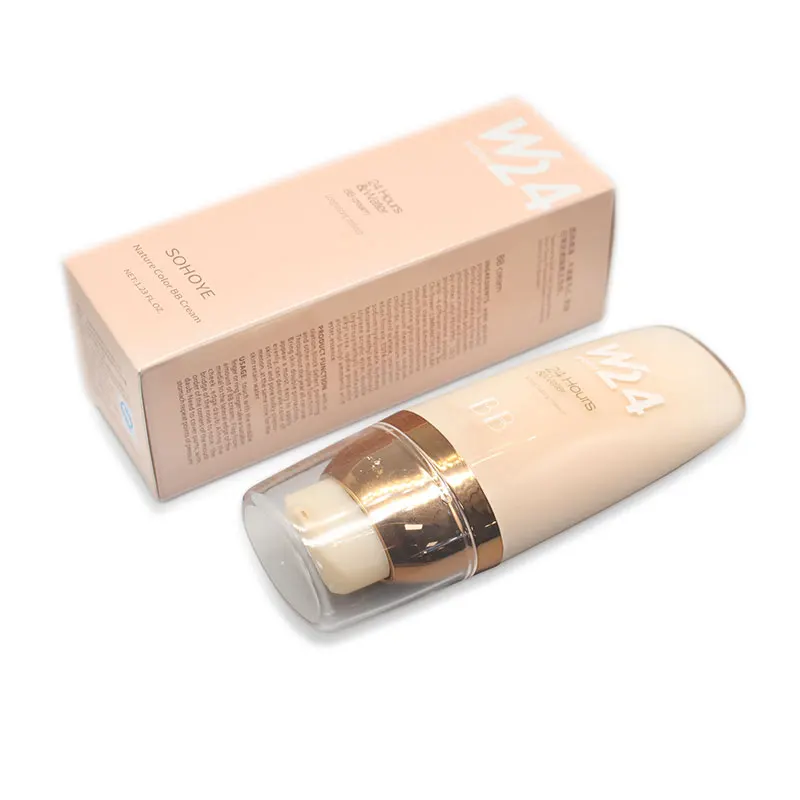 High Quality Natural Matt Liquid Waterproof make up foundation BB cream