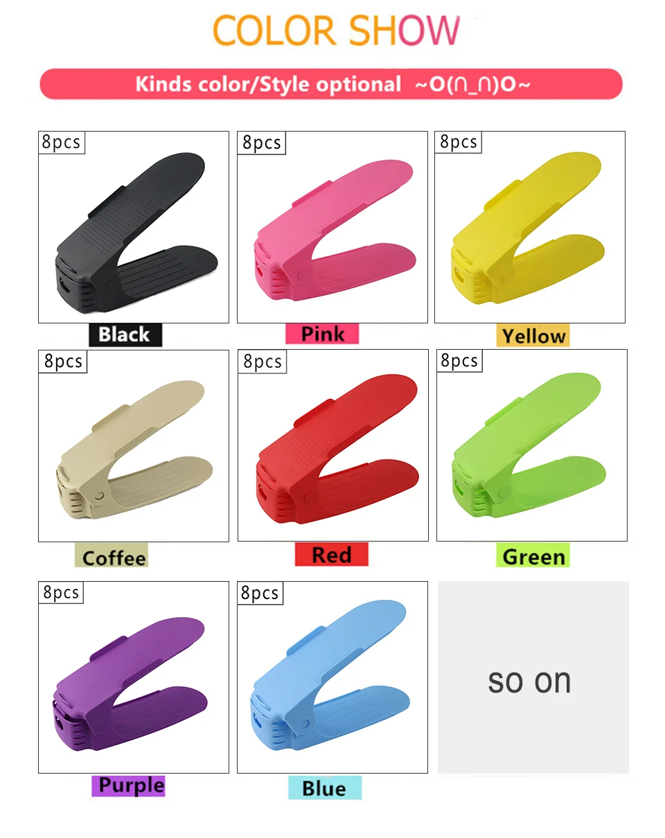 Регулируемая Экономия места для хранения обуви стойка