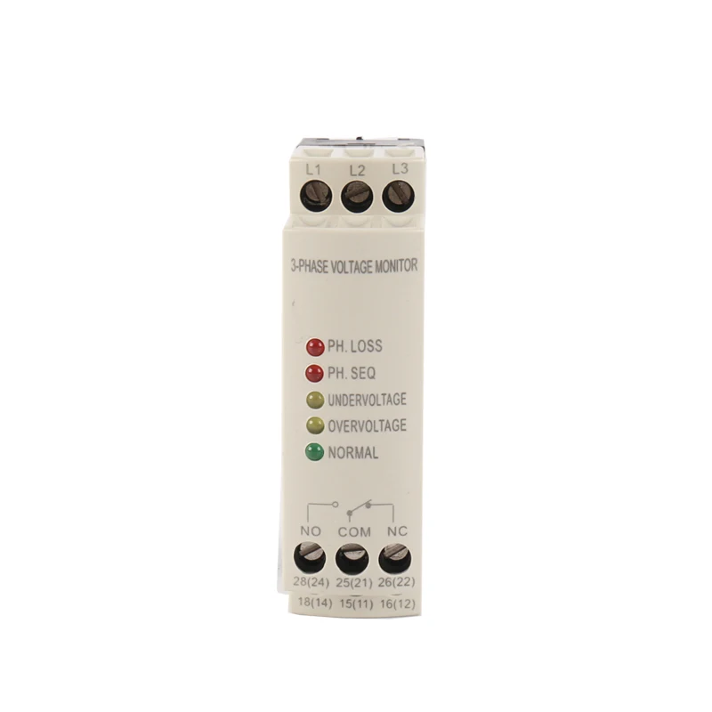JVRD-380 Over & under voltage protector relay  LED lighting voltage protection 6A,250VAC Contact capacity DIN RAIL RELAY