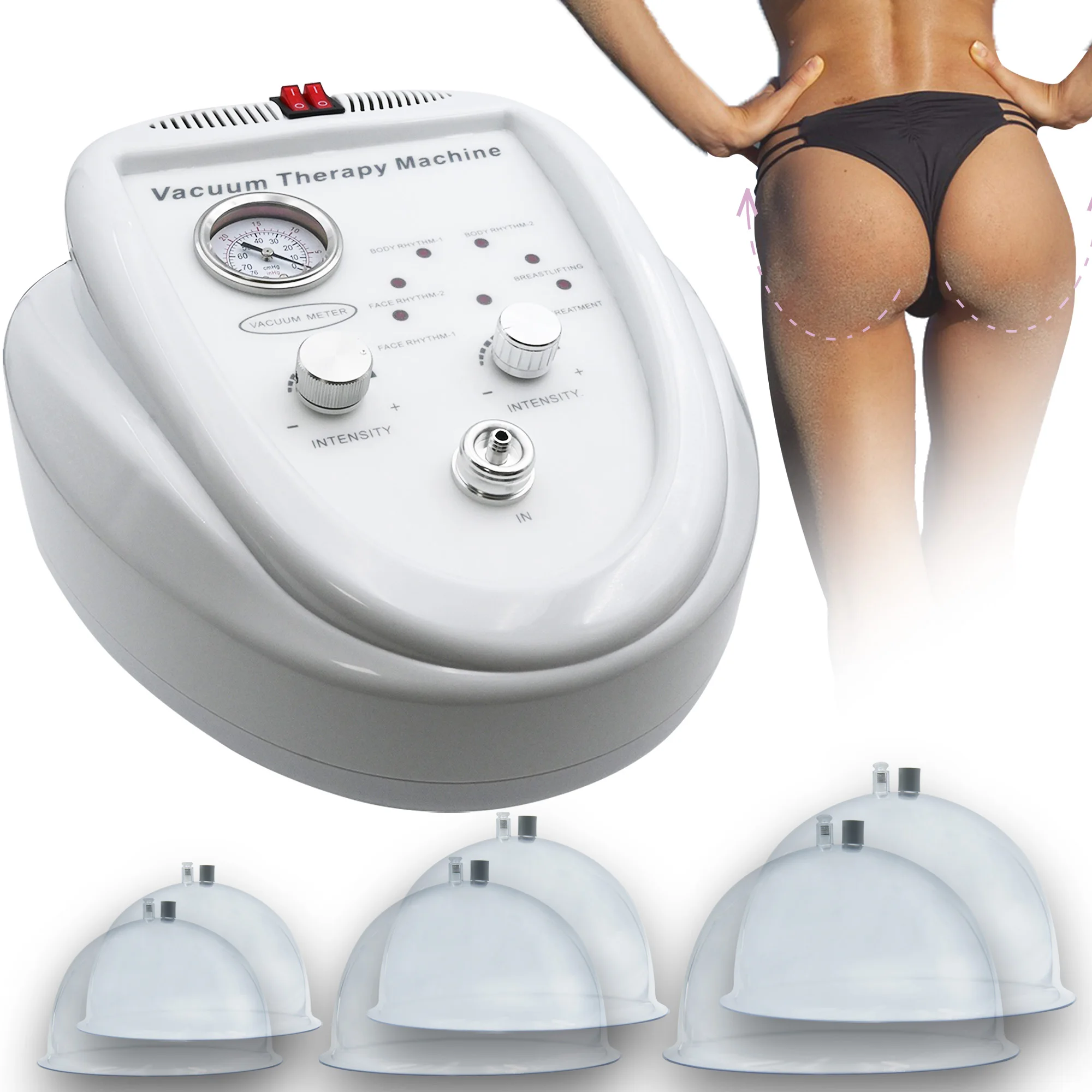 Breast Massager Butt Lift Massager Buttocks Breast Enlargement Cupping Vacuum Therapy Machine