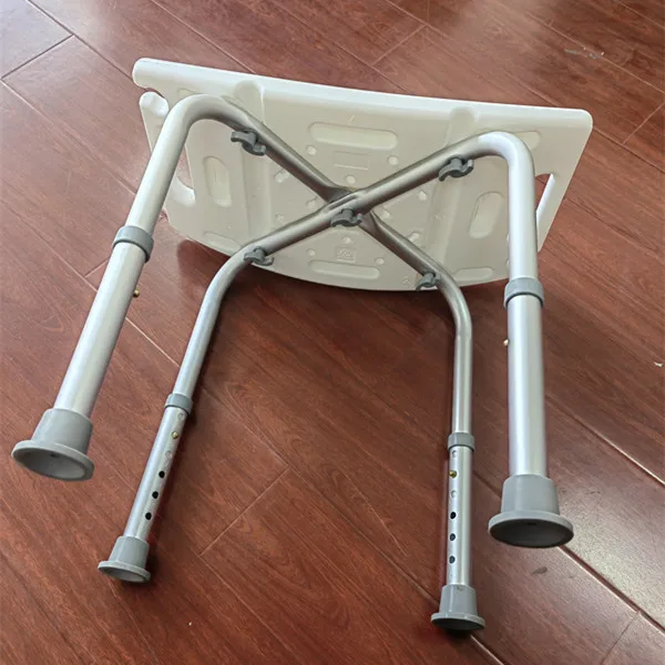 Hot Sale Bath & Shower Set Support 300LBS bathtub seat Aluminium shower stools adjustable chair for shower