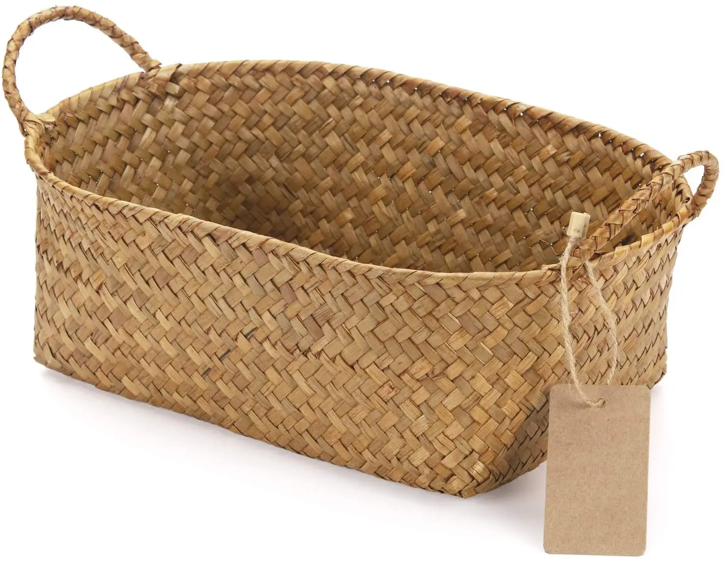 Best Selling Home Decor Water Hyacinth Baskets Natural PC Material Economical Storage Solution for Kitchen Handmade in Vietnam