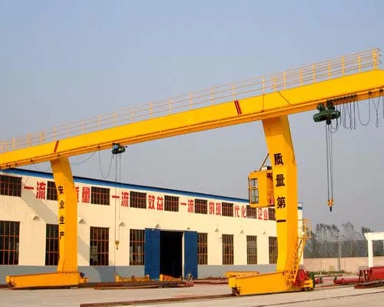 25 ton gantry crane with electric hoist with hook lifting Made in china