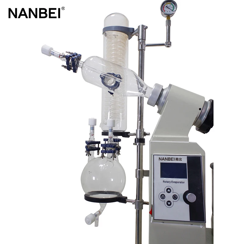 20L high quality alcohol distillation glass rotary evaporator