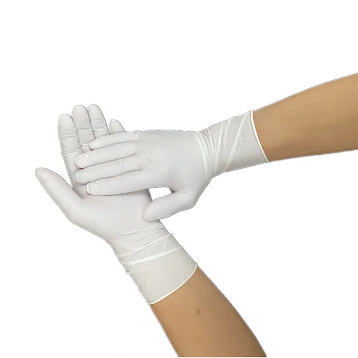 9inch 12inch Blue Beauty Salon /Food/Pharmaceutical Nitrile Gloves