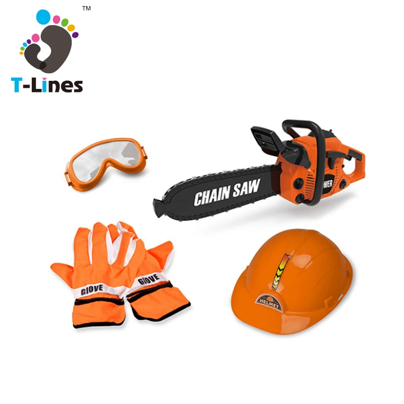 Educational playing house electric saw tool toy set