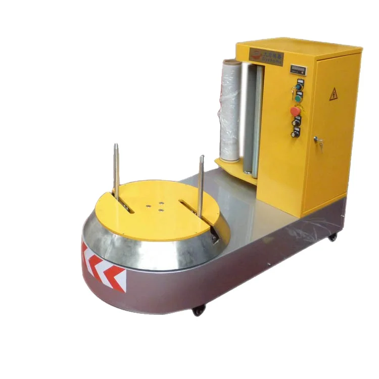 China popular smart Orion Luggage wrappers mobile stretch wrapping machine
