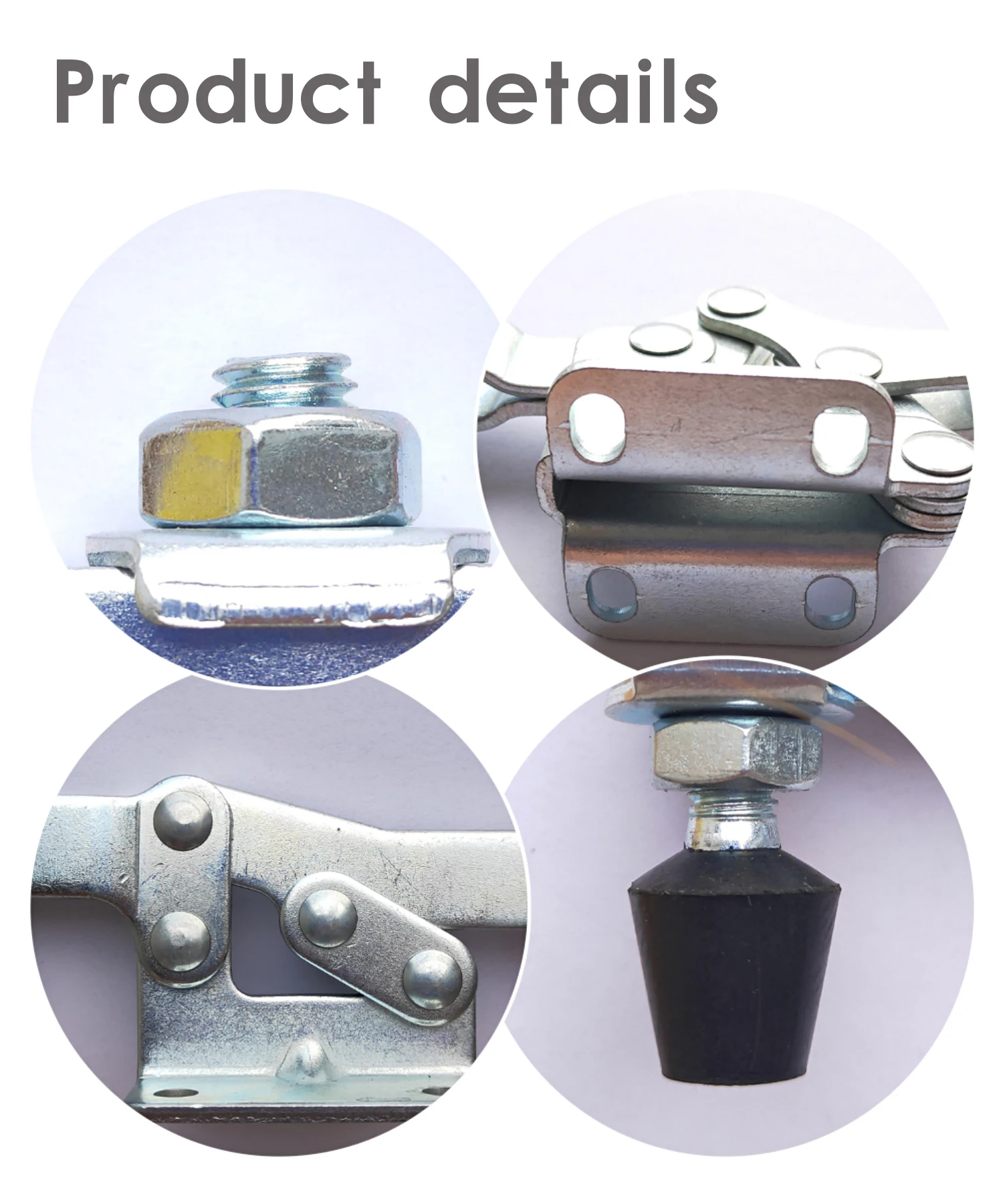 13009 Wholesale Vertical Handle Lifting Toggle Clamp Quick Release Small Size Fixed Clamp For Woodworking And Machine Working