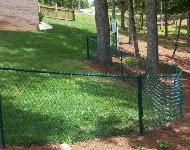 PVC coated cyclone netting chain link fence
