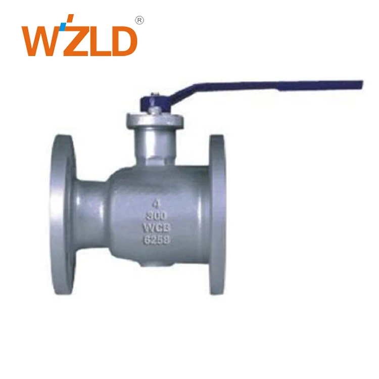 WZLD Anti Overflow Manual 1/2 Inch-10 Inch Actuated Straight Through Floating Ball Valve