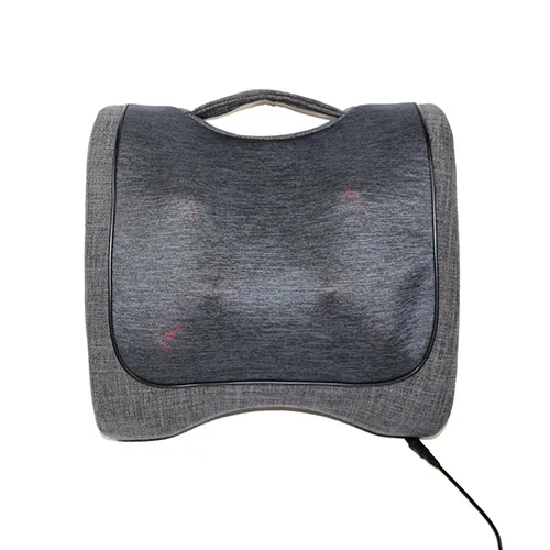 wholesale travel electric pillow massager kneading shiatsu neck massage pillow with heat