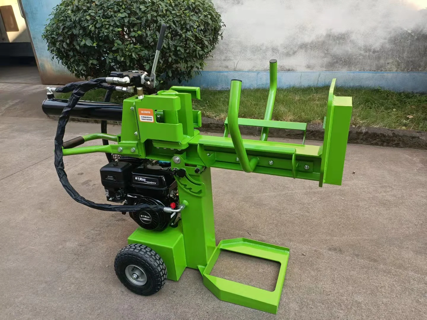 CE Certificated Gasoline Engine 6.5HP Log Splitter