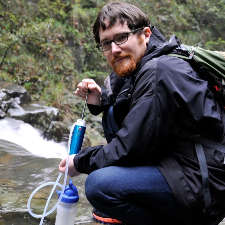 D-2013 hot sale Diercon portable water filter purifier camping,hiking,backpacking 0.1 micron ceramic pocket water micro-filter