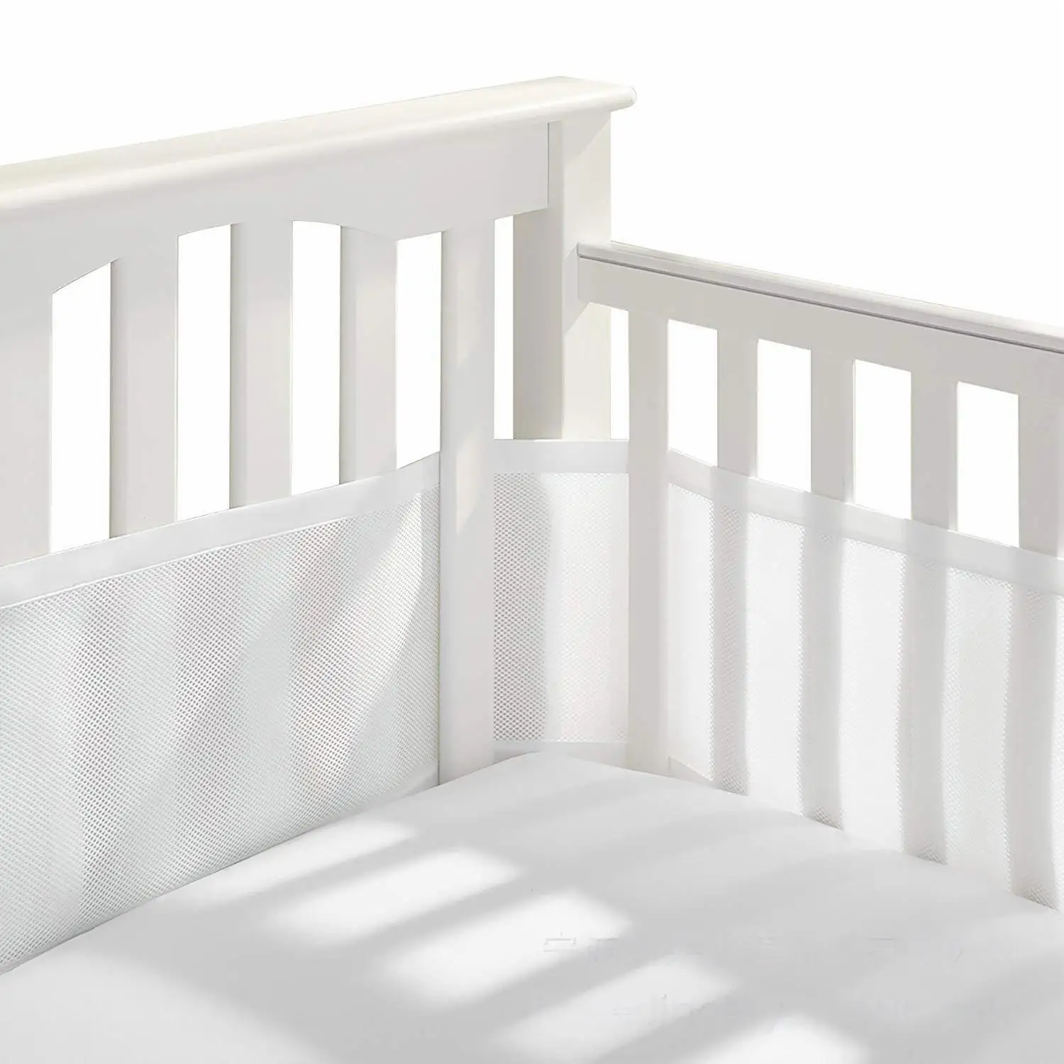 Wholesale New Popular 3D Breathable Mesh Fabric Baby Classic Crib Liner baby bed bumper