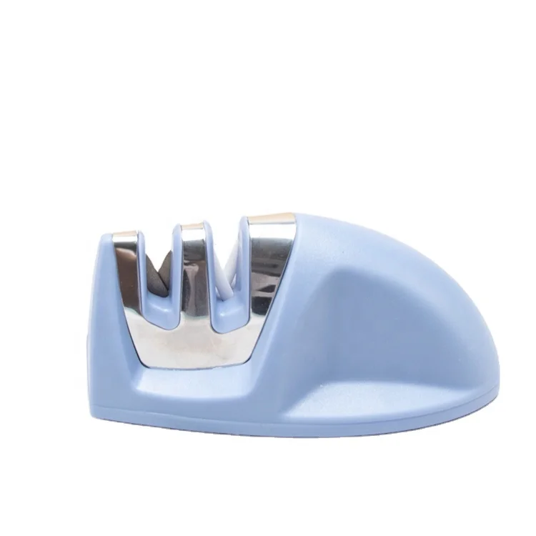 Professional Outdoor Steel Ceramic Rod 3 Stages Handheld Knife Sharpener Portable Mini Butterfly Quick Knife Sharpener