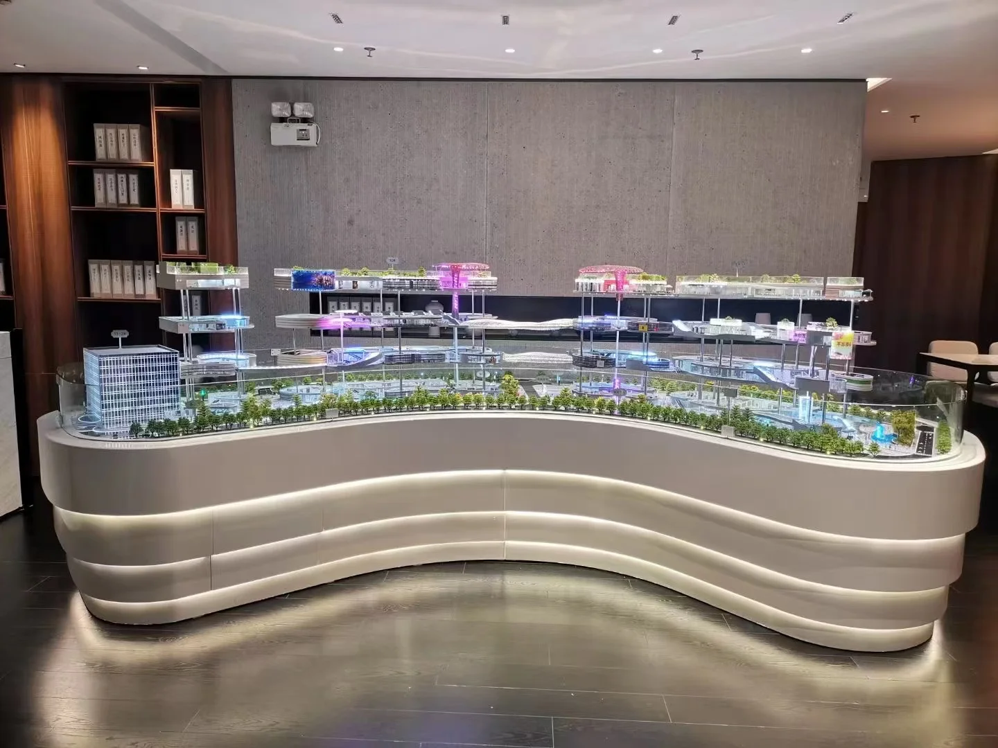 2021 new Architectural building model  scale models Dynamic Commercial Lifting Sand Table