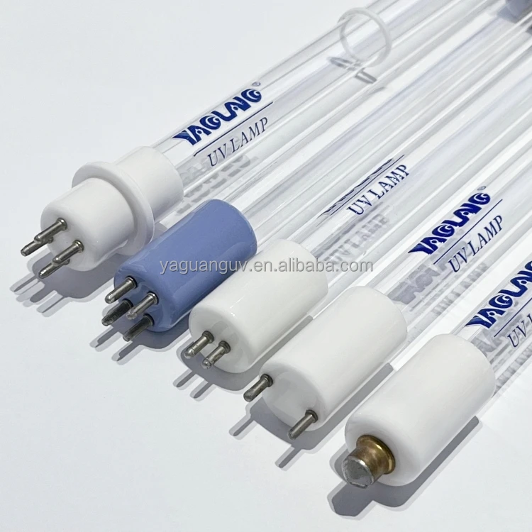 41w 2 pins on both end uv ultraviolet lamp 254nm uv disinfecting light quartz glass