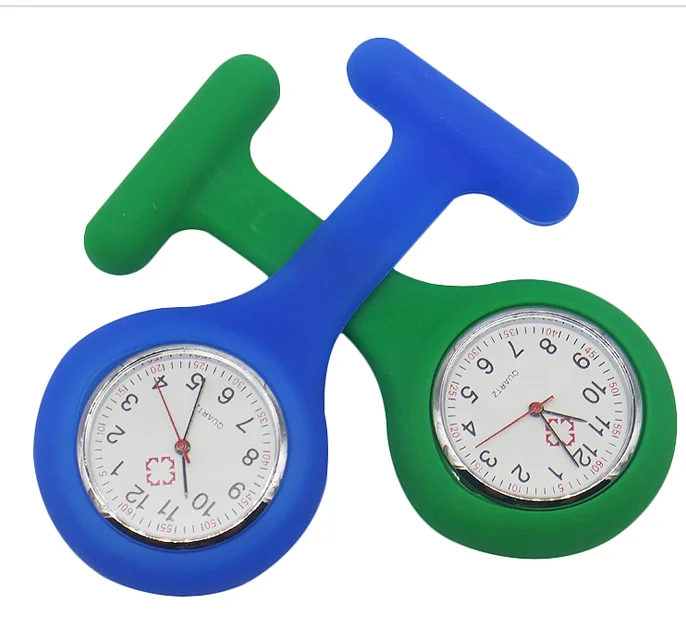 Low price silicone medical nurses fob waterproof pocket