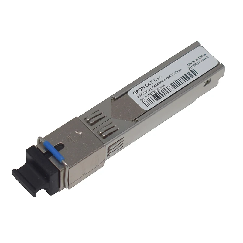 1 25 г/2 5 г GPON OLT C   TX1490nm/RX1310nm Bidi SFP 20 км SC/UPC модуль приемопередатчика