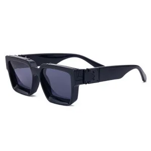 2024 Promotion Luxury Square Polarized Sunglasses for Men and Women Customizable Designer UV400 Pilot Style Eyewear