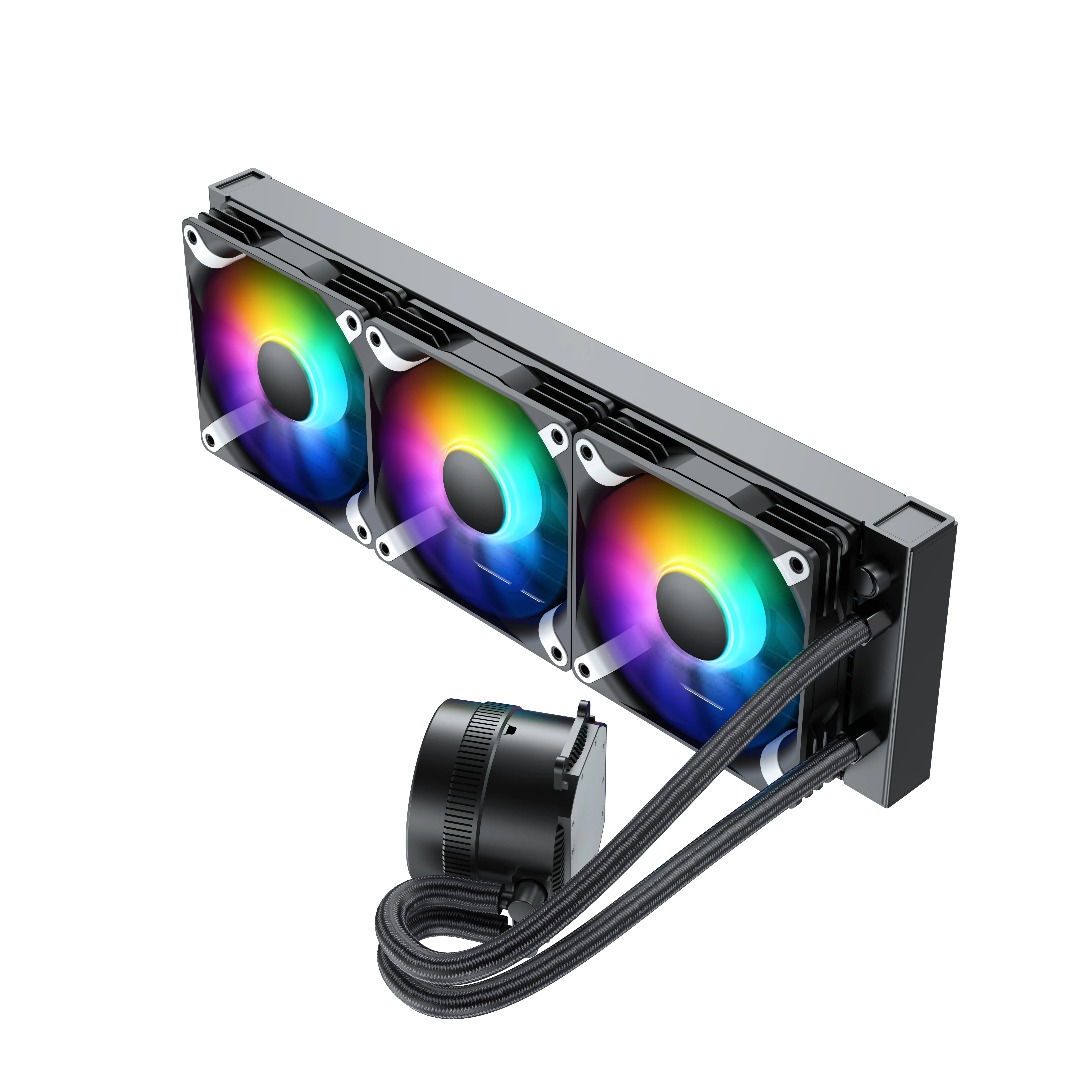 New Style RGB AIO CPU Cooler 360mm Radiator Computer Radiator Water Cooling Cooler With large air volume water cooling