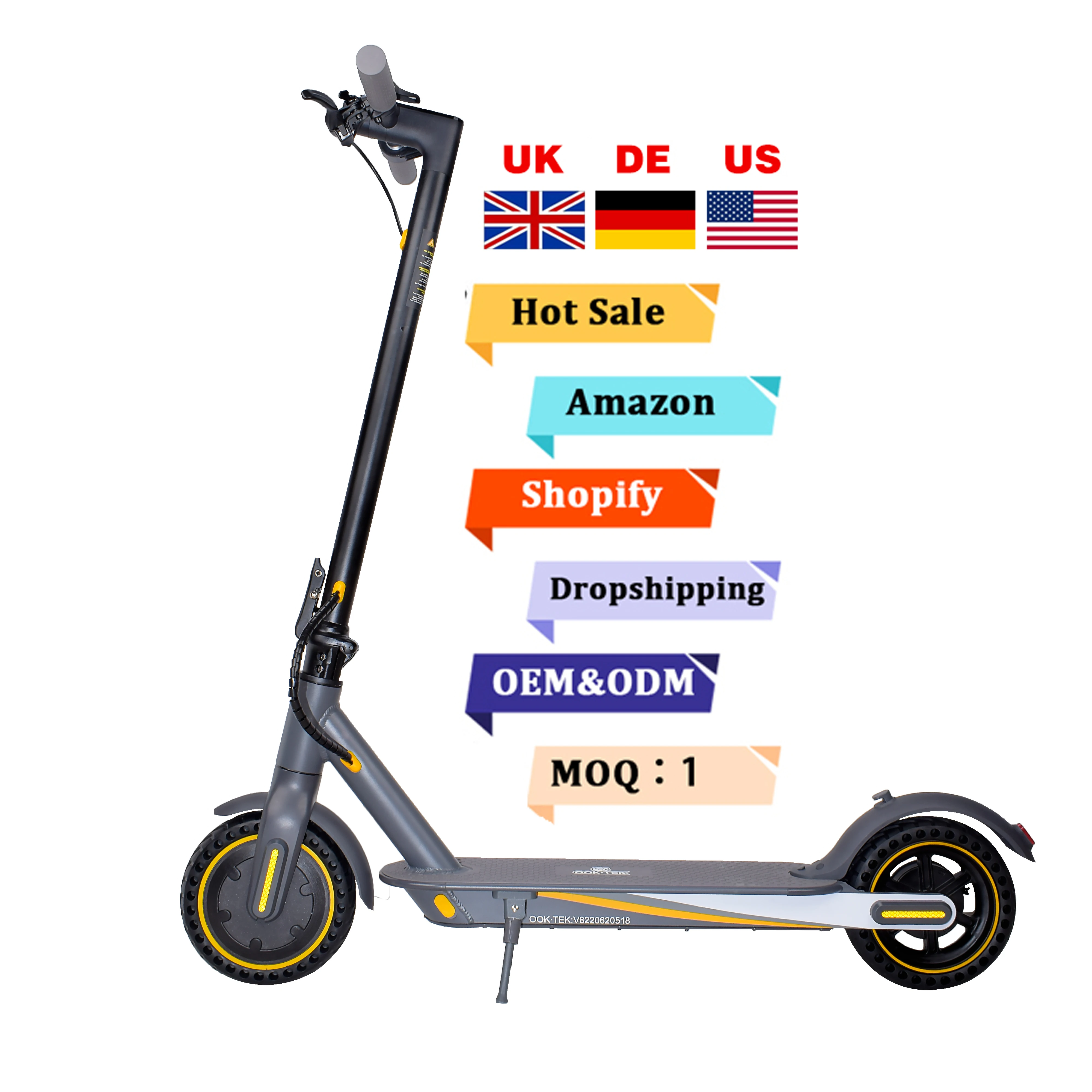 eu warehouse 500w 1000w foldable escooter for adult folding electric mobility Removable Battery e scooter fast scooters electric