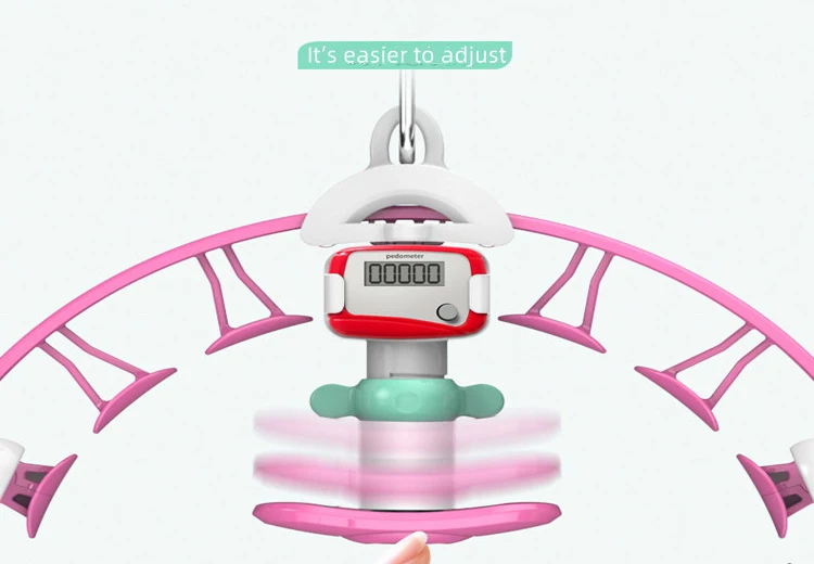 Wholesale Detachable Lightweight Adult Fitness Hoops Pilates Accessories Non-falling Smart Fitness Hoops