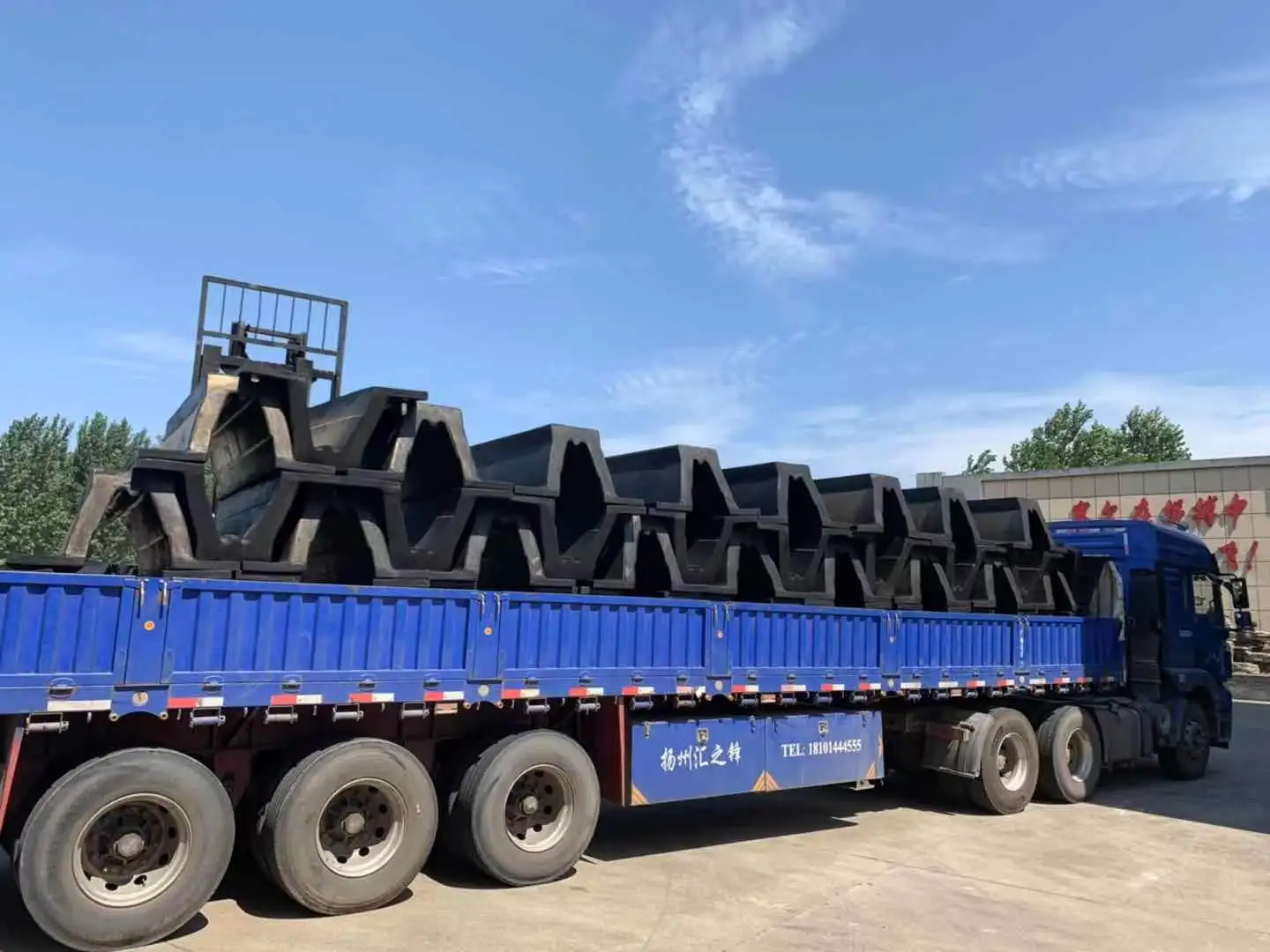 SA-A600H-3500L L=3800mm High Performance Port Use Super arch Rubber Marine Fender Uhmw-pe Pad