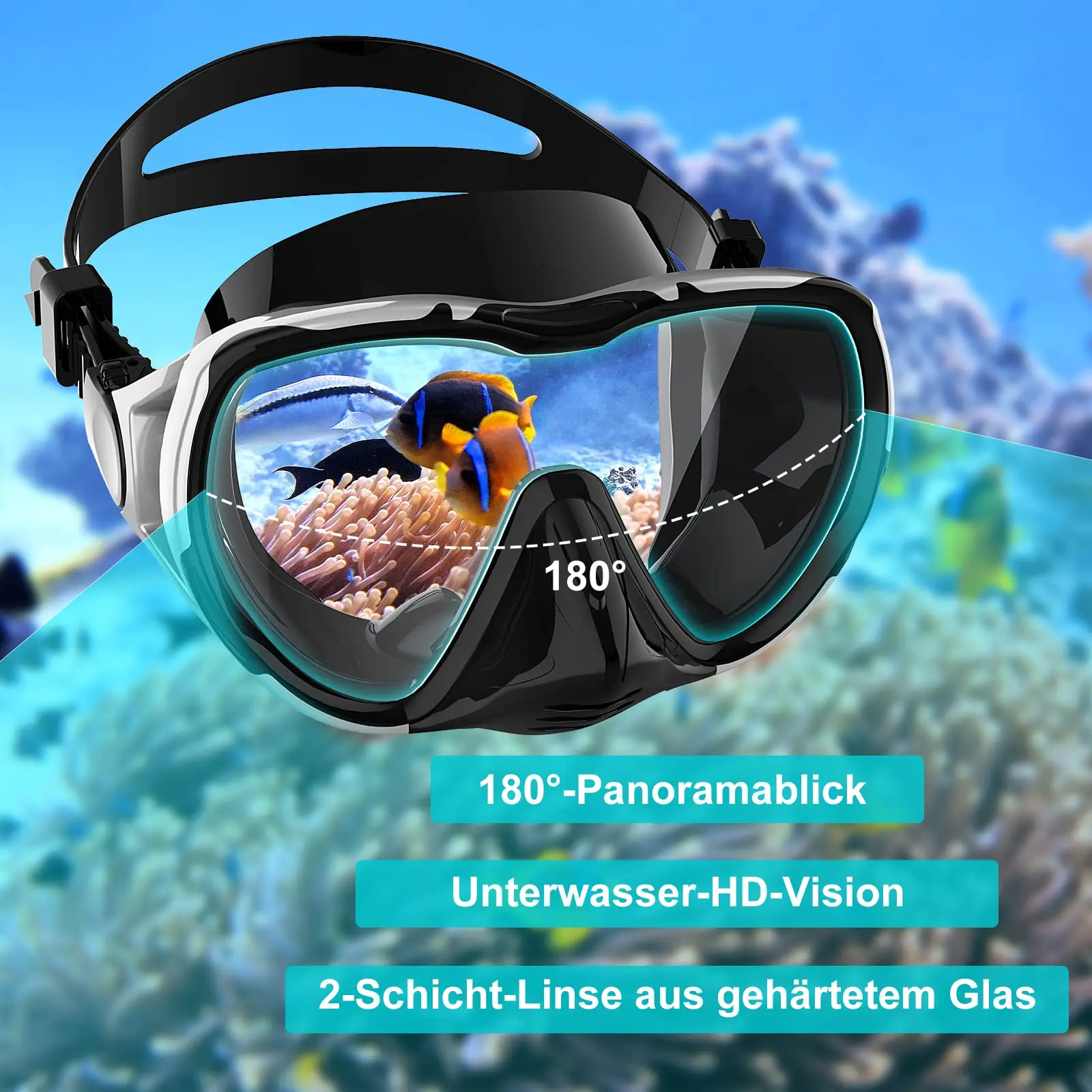 Wholesale Anti Fog Lens Silicone Mask Snorkel Fins Set Neoprene Low Volume Adult Snorkel Mask Diving Mask And Snorkel Set