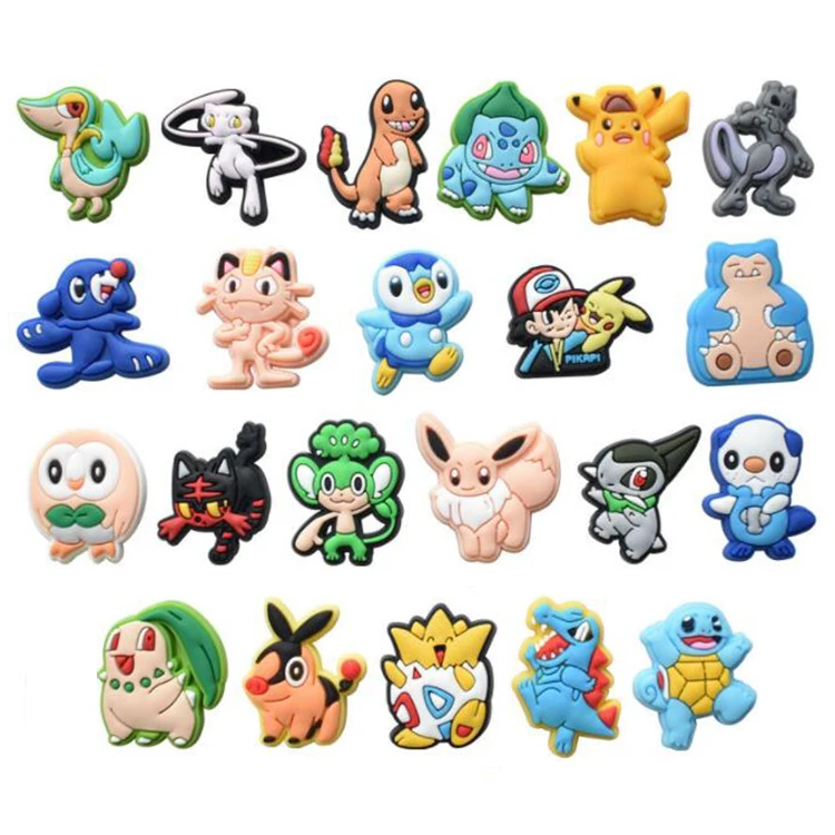 Fast delivery Cute Cartoon Super Cool Shoes Accessories Shoe croc charms Decorations Fit Croc Charms Children Party Presents