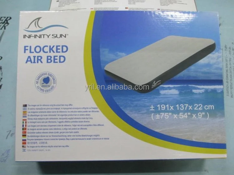 INFINITY SUN outdoor car bed air mattress Folding Flocked Double inflatable Air bed Mattress