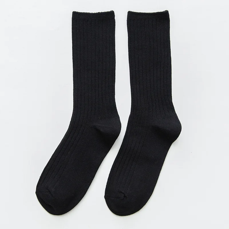 
Pure color fashion all-match Japanese and Korean retro fashion socks 