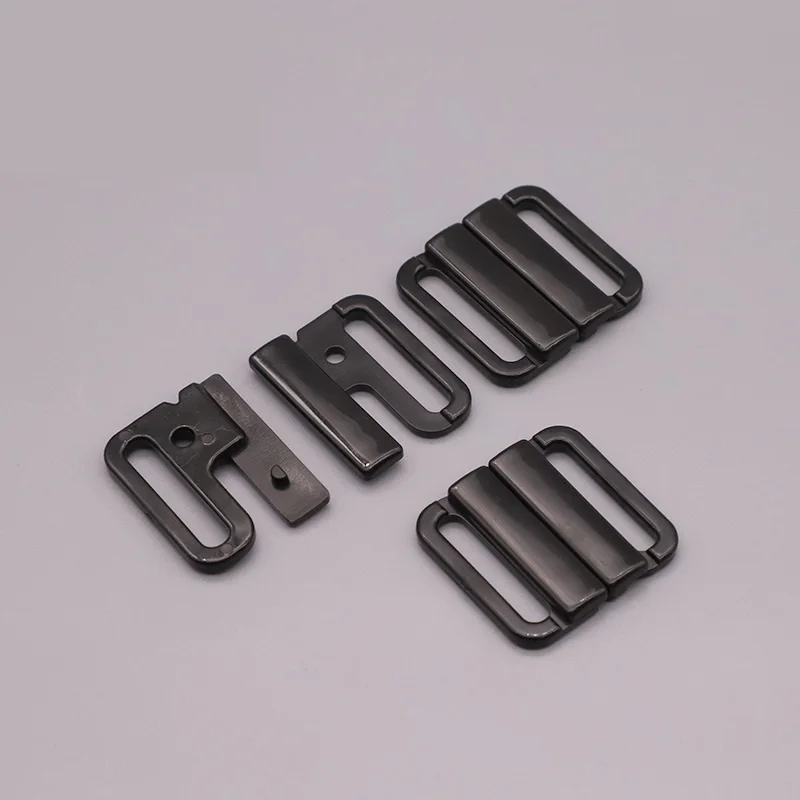 Factory direct sale White Black Clear Plastic Clasps Lingerie Accessory Sewing Bikini Bra Clasps Closure Hook & Clasp Fasteners