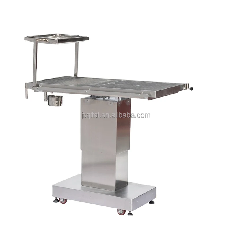 Vet Stainless Steel 304 Electric Control Pet Operating Table Surgical
