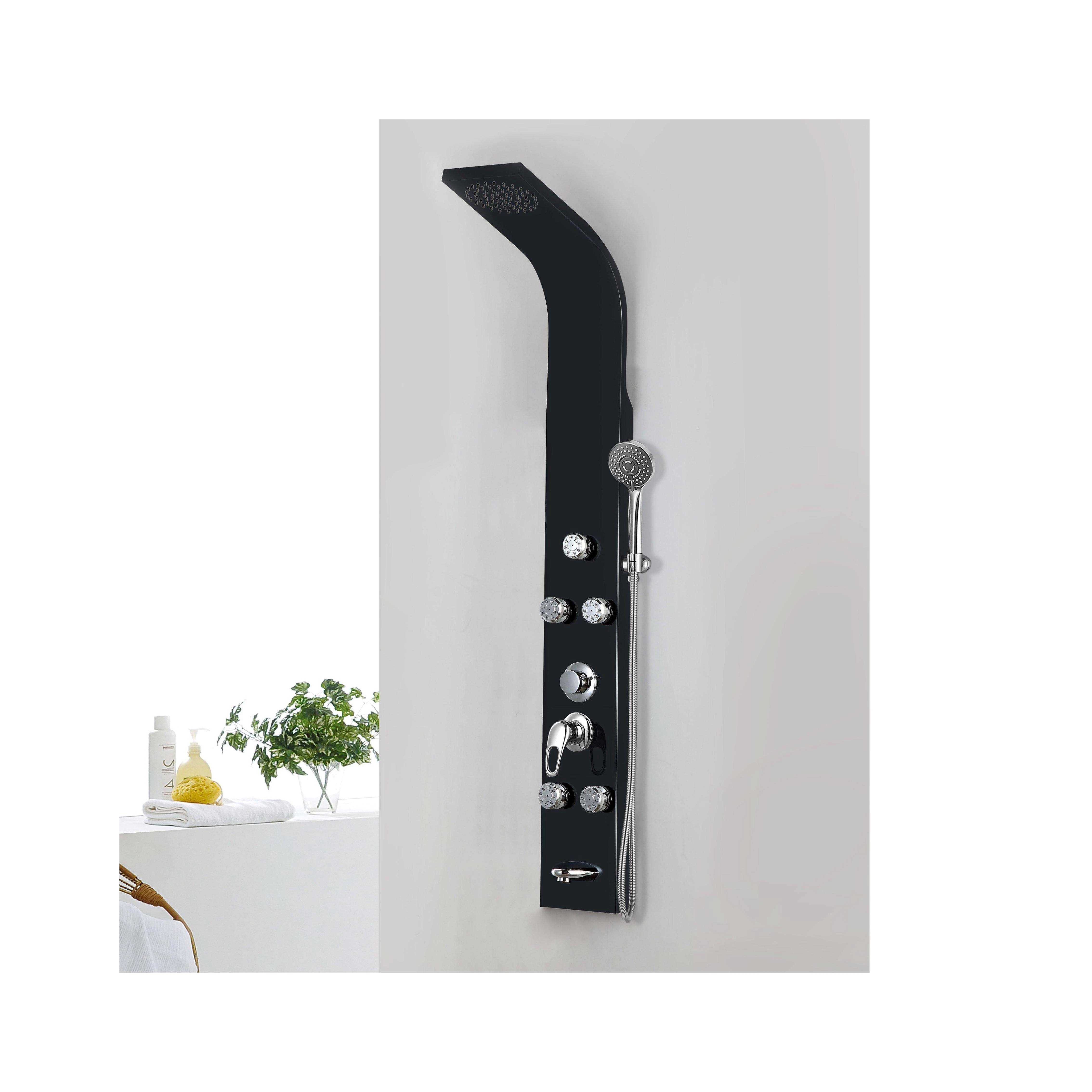 Shower Panel Factory Direct Promotion Massage Stainless Steel Wall Shower Column