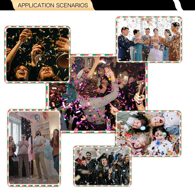 loose confetti
