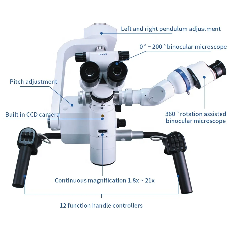 ASOM-5D neurosurgery ent microscope Multifunctional zumax binocular Autofocus microscope
