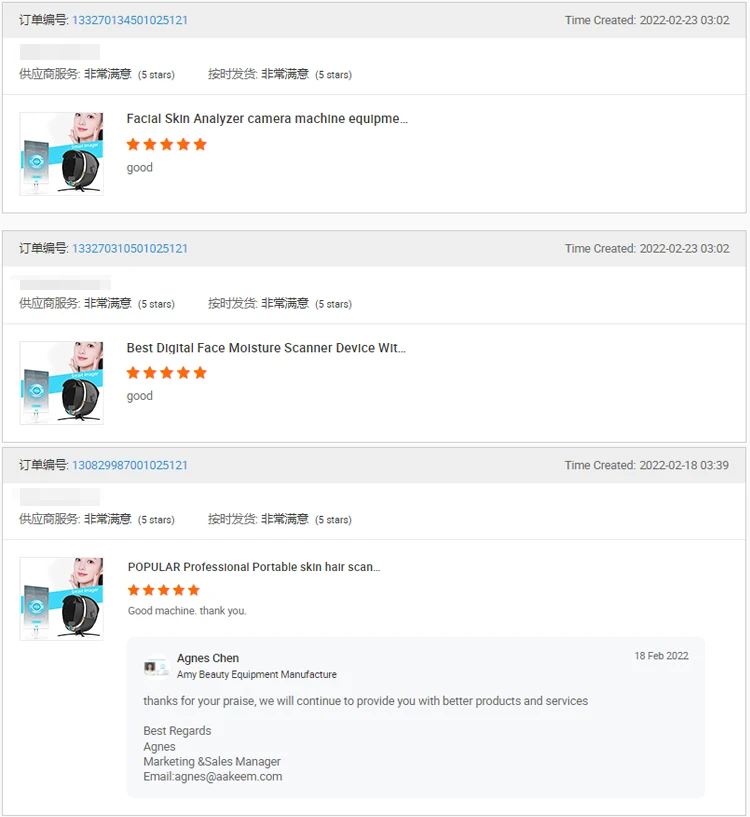 New Arrival Smart Facial Skin Scanner Beauty Equipment For Salon Use Skin Testing Machine Facial Skin Analyzer