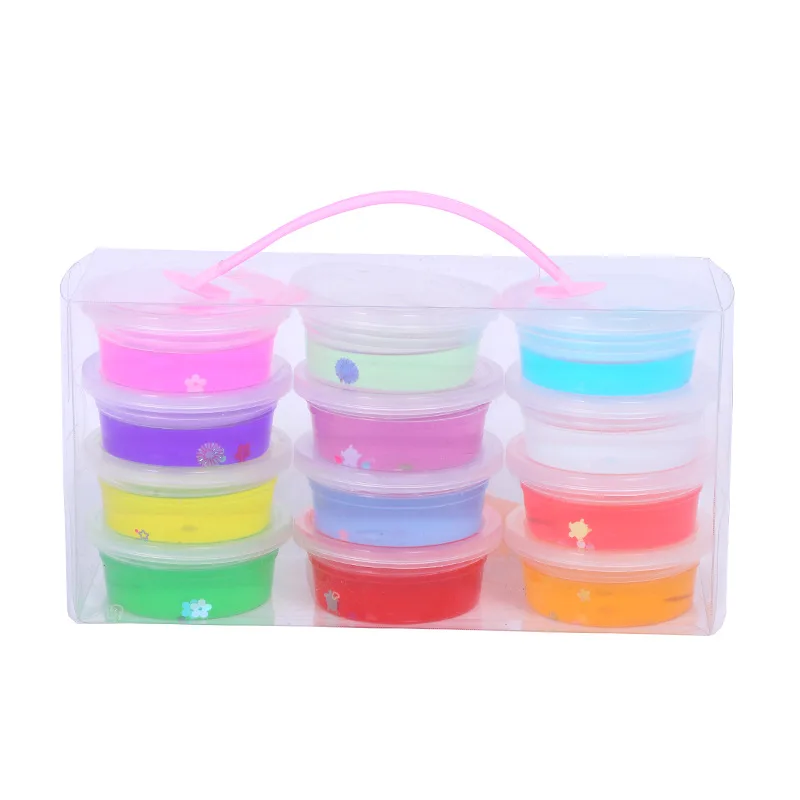 Slime Kit Crystal Foam Clay DIY Slime Kit Toy Suitable for Kids Girls Boys slime kit for kids set