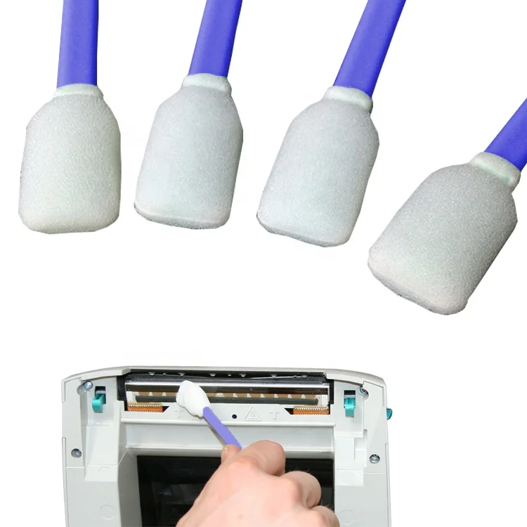 Впитываемостью краски, 50 шт в наборе, одноразовые безворсовые все большого формата, не наносящие вред окружающей среде, печатные головки подходят Очищающая пенка тампон для печатающей головки