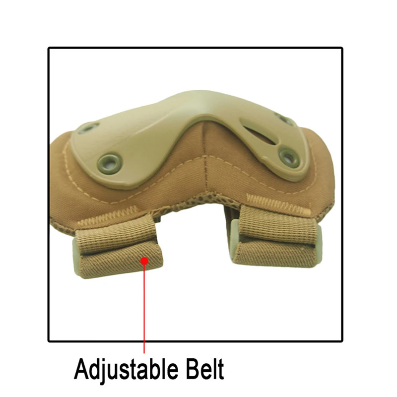 H02 Outdoor sports combat protective elbow knee pads tactical gear