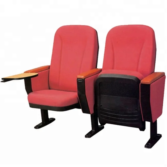Auditorium Tables and Seating Portable Theater Seat Adult Study Table Chair Upholstered Folding Chairs
