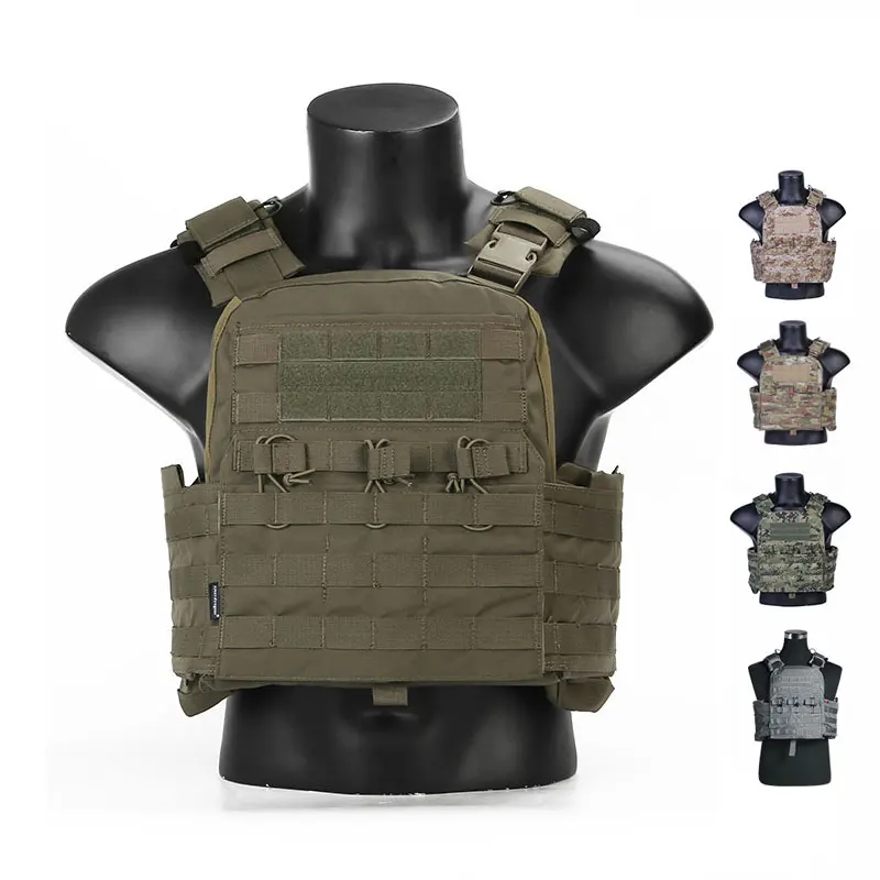 Нейлоновый Тактический армированный жилет Emersongear 500D Cordura уличный тренировочный в стиле CP