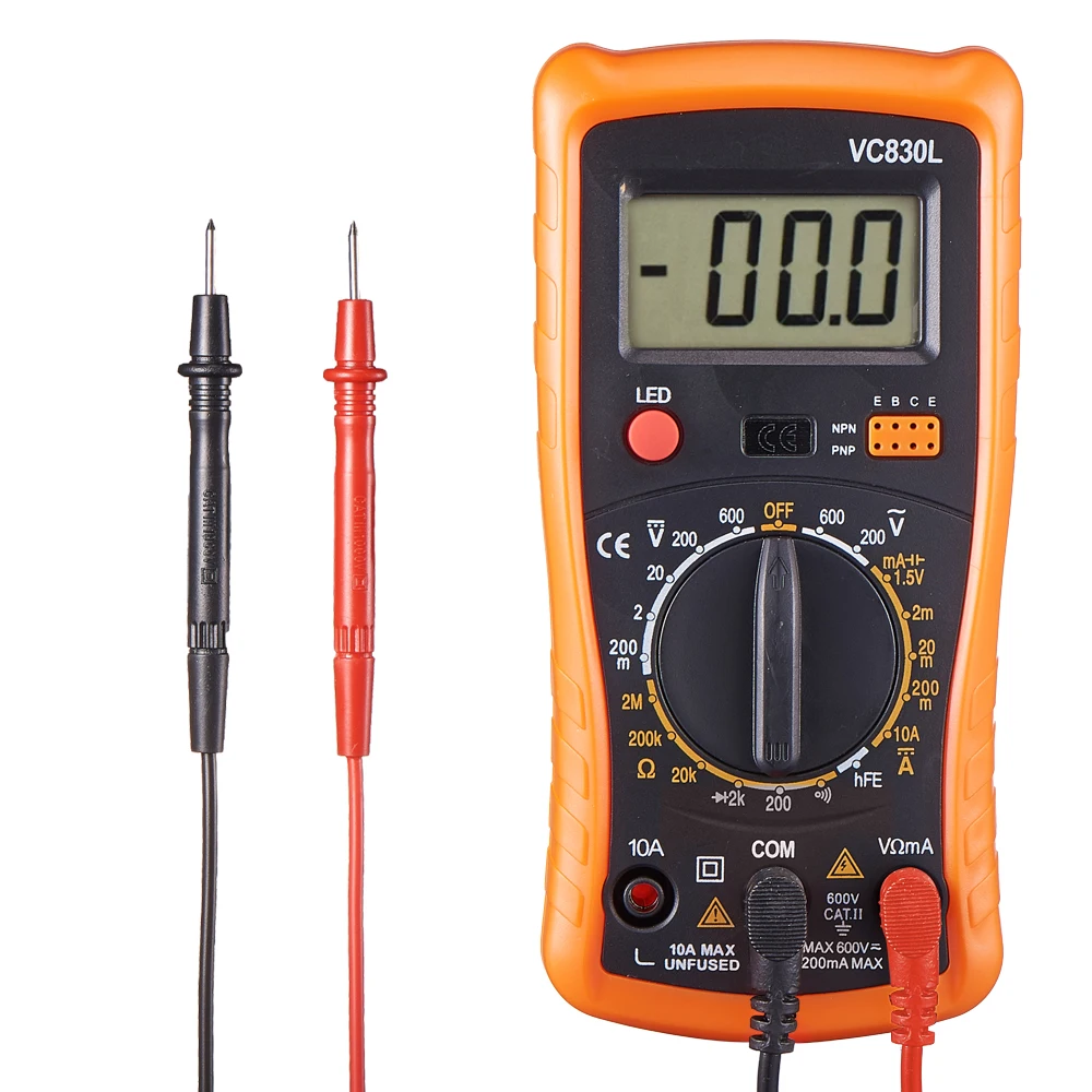 digital voltage meter clamp multimeters oscilloscope electrical testers range