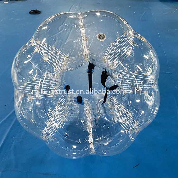 High quality human outdoor zorbing bubble soccer bumper ball for sale