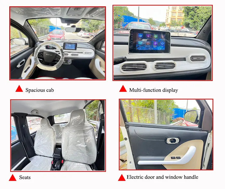 Factory Customized New Model Electric Tricycles 4 Wheel Car Automatic