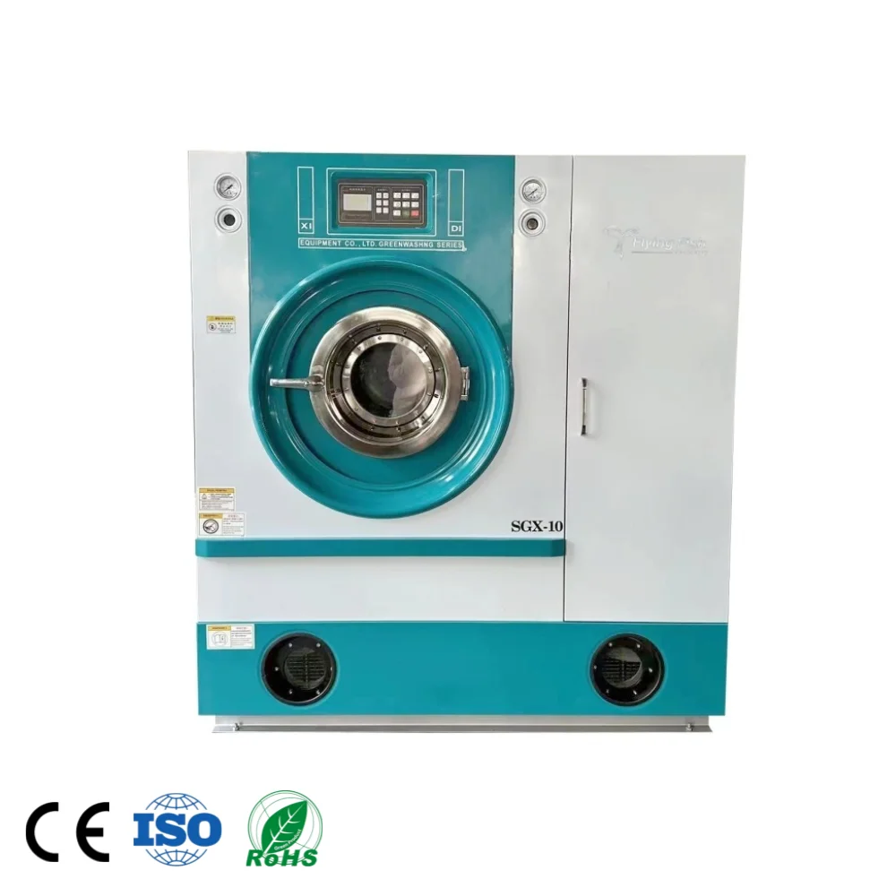 Commercial Hydrocarbon Perchloroethylene Suit Garment Dry Cleaning Machines for Laundry Shop Factory Price Good for Suits